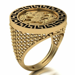 lire bague 097 or bijoux argent diamant bijou engagement mariage mode pendentifs anneaux 3d print model - Mito3D