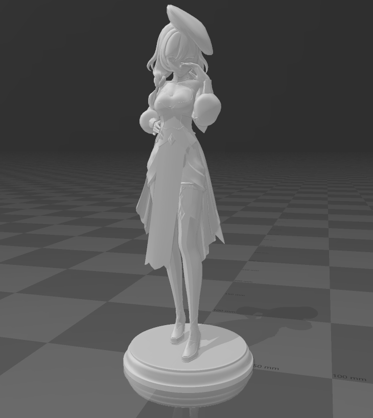 lisa alt skin figurine Game genshin impact 3D print model - Mito3D