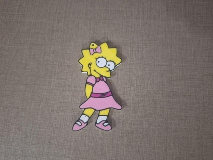 lisa coquette layer key ring Jewelry lisa simpson keychain souvenir gift accessory stl format  3d print model - Mito3D