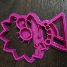 lisa simpson kurabiye kalıbı - ev sharp3d çerez kesici keskin cookiecutter fondan soğuk porselen 3d print model - Mito3D