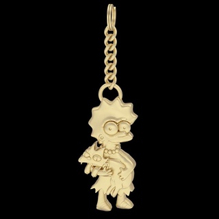 lisa simpson key holder pendant silver gold jewelry printable 3d model trend fashion design zbrush tiger 3d print model - Mito3D