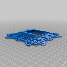 de lissajous quadro imagem v10 a arte da matemática personalizado 3d print model - Mito3D