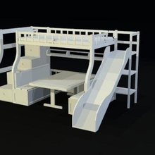 letra 5 arquitectura mueble 3d print model - Mito3D