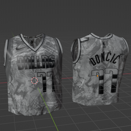 litografia pallacanestro jersey 77 3D print model - Mito3D