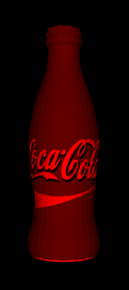 lito luminária Coca Cola garrafa decoração Barra luz 3d print model - Mito3D