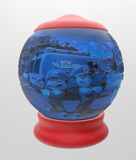 lito Lamba Mario film taş ocağı Süper 3d print model - Mito3D