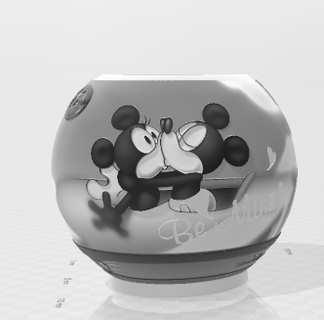 Litho Kugel Disney Litho Disney 3d print model - Mito3D