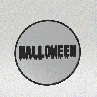lithopane lamp - halloween 185 fdm ender resin spooky happyhalloween trickortreat halloweendecor witch ghost bat bookmark decor gift 3d print model - Mito3D