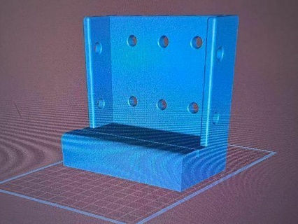 taş ocağı resim Kulp destek 3d print model - Mito3D
