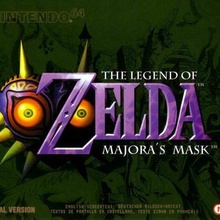 litofania copertina guaina leggenda zelda majora maschera nintendo n64 videogiochi 3d print model - Mito3D