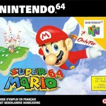litofania copertina guaina super Mario 64 nintendo n64 videogiochi 3d print model - Mito3D