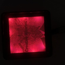 litofania foto telaio guidato lampada immagine USB 3d print model - Mito3D