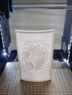 lithophane harry potter hogwart 3d print model - Mito3D