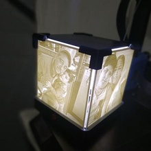 litofano luminária conduziu 3d print model - Mito3D