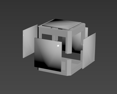 lithophane lumière boîte 2 décor 3d print model - Mito3D