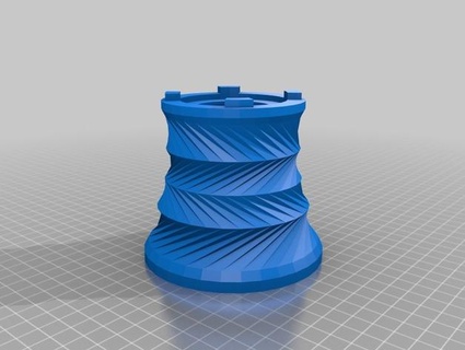taş ocağı rgb Led lamba+ öğretici Lamba 3d print model - Mito3D