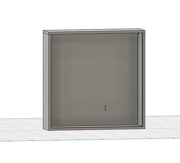 litofania caixa 200x200 3d print model - Mito3D
