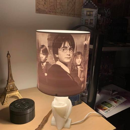 lithophanie harry potier Ron Hermione art lampe 3D print model - Mito3D