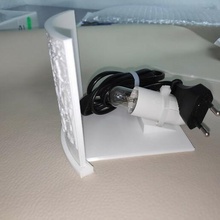 lithophanie soutien courbe ampoule 3d print model - Mito3D