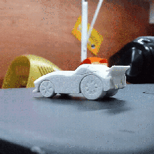 macchina giocattolo mini 3d print model - Mito3D