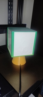 litofania lampada 3d print model - Mito3D