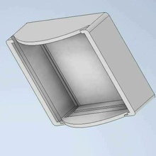 litophanie Led Kulp destek mimari konteyner 3d print model - Mito3D