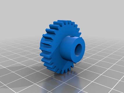 littermaid bull gear replacement parts 3d print model - Mito3D