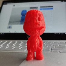 little big planet sackboy support free art toy playstation openscad minis miniature game customized cad action figure 3d slash 3d print model - Mito3D
