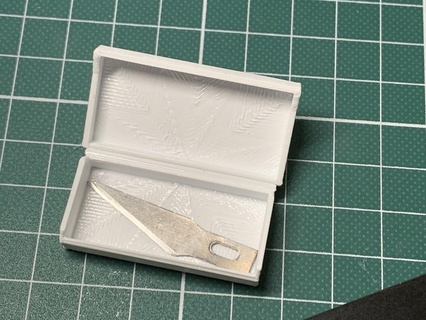 pequeno caixa vivo dobradiça flex flexível 3d impressora acessórios 3d print model - Mito3D