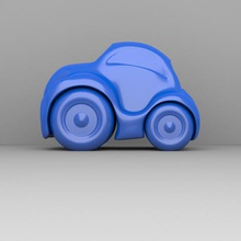 piccola auto gioco 3d print model - Mito3D