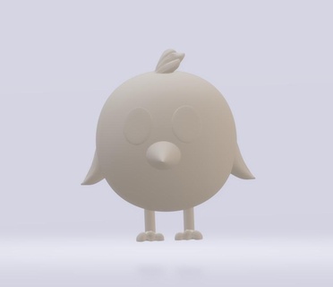 little chicken 3d print model - Mito3D