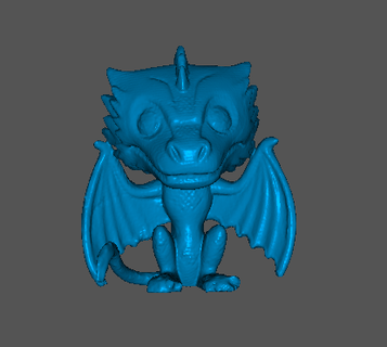 dragon funko figurine 3d print model - Mito3D