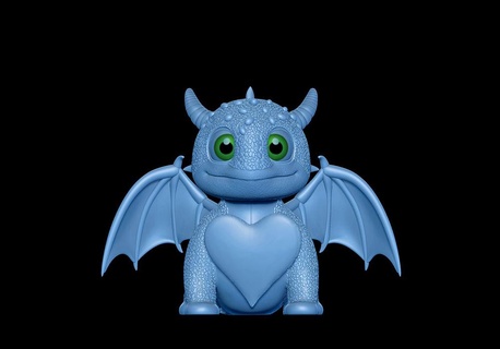 dragon cœur 3d print model - Mito3D
