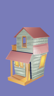 little house 3d print model - Mito3D