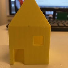 kleines Haus Architektur Gebäude-Strukturen 3d print model - Mito3D