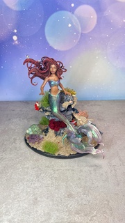 Meerjungfrau halle Bailey Disney Leben Aktion Ariel Sirene Puppe Tier 3d print model - Mito3D