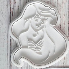 little mermaid ariel home cookie cookiecutter 3d print model - Mito3D