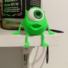 little mike wazowski art cute monster multicolour creatures 3d print model - Mito3D