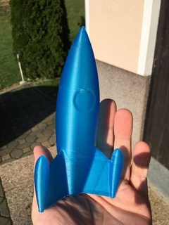 küçük roket model roketçilik gemisi 3d baskı 3d print model - Mito3D