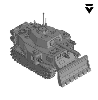 pequeno russ batalha tanque fr 23 b jogos Cão Caça Inferno quimera leman astra militarum imperial guarda Cádia gatos Krieg 3d print model - Mito3D