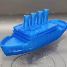 poco simple océano gigante de la bañera juego barco los barcos niños flotador flotadores pasajeros nave pequeño vapor nadar juguete juguetes 3d print model - Mito3D