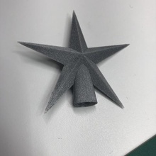 pequena estrela árvore topper a casa decoração de natal decorações treetopper 3d print model - Mito3D