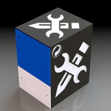 wenig toolbox Modell 2 tool kleine mini-toolbox tool-box box tools 3d print model - Mito3D