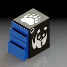 wenig toolbox-Modell 6 verschiedene petite bo te outils mod le box kleine tools mini-toolbox tool-box 3d print model - Mito3D