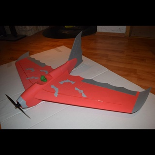 little vampire - 3d printed wing rc model toys making airplane 3d print model - Mito3D