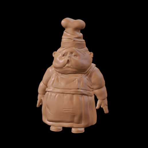 littlenightmare chef 3D print model - Mito3D