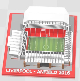 liverpool - anfield 2016 soccer football futebol stadium stadion estadio premier league kop ynwa salah 3d print model - Mito3D
