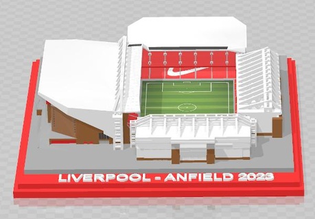 Liverpool champ 2023 football Football futebol stade stadion estadio ligue Coupe salah 3d print model - Mito3D