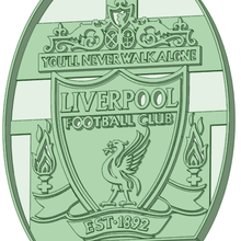 liverpool cookie cutter tool 3d print model - Mito3D