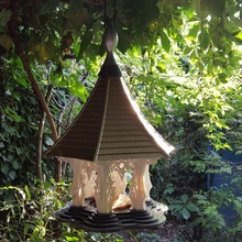 living air temple birdhouse birdfeeder bird airtemple livingairtemple birdseed birdfood yard garden nature 3d print model - Mito3D